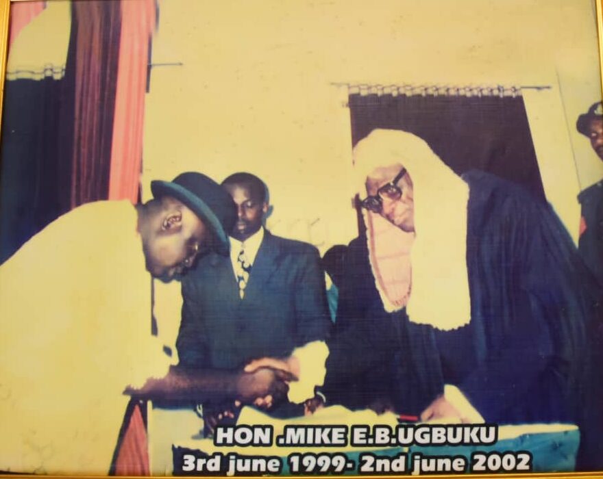 Hon. Mike E.B. Ugbuku – Chairman (1999-2002)